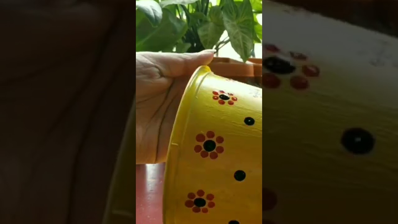 Plant Pot Making By Food Container 