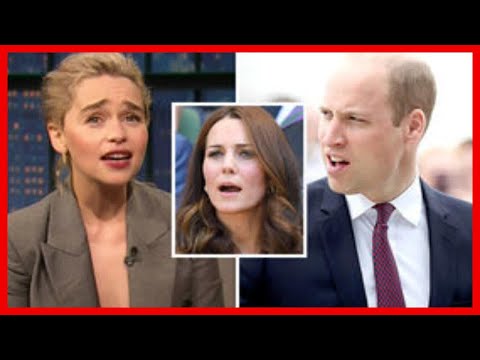 Game Of Thrones Star Emilia Clarke Reveals AWKWARD Moment With Prince William