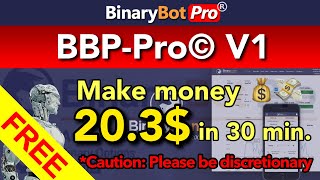 Famous Binary Bot Pro | BBP-Pro© V1 (2021) Profile