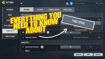Everything You Need To Know About FIXED SPEED In COD Mobile