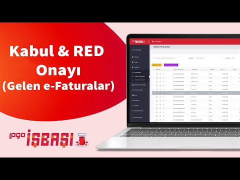 Kabul & Red Onayı (Gelen e-Faturalar)