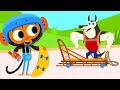 Mr. Monkey Fixes A Snow Sled | Mr. Monkey, Monkey Mechanic | Full Episode