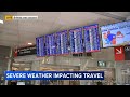 Severe Weather Impacting Travel At PHL Severe Weather Impacting Travel At PHL