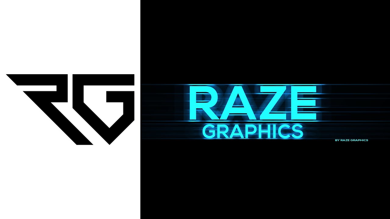 Raze Graphics | Glow banner | Photoshop CC