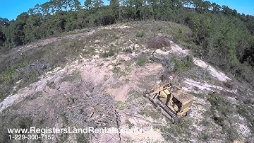 Clearing Land with a D5 Caterpillar