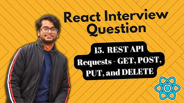 React Interview Questions - CRUD Operations in React