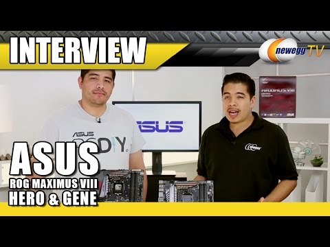 Интервью ASUS ROG Maximus VIII Hero & Gene - Newegg TV