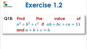 10th General Math Exercise 1.2 Question 18