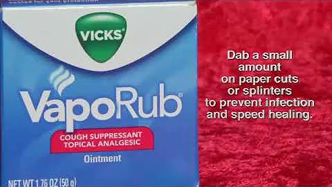 ¿Vicks VapoRub repele los insectos?