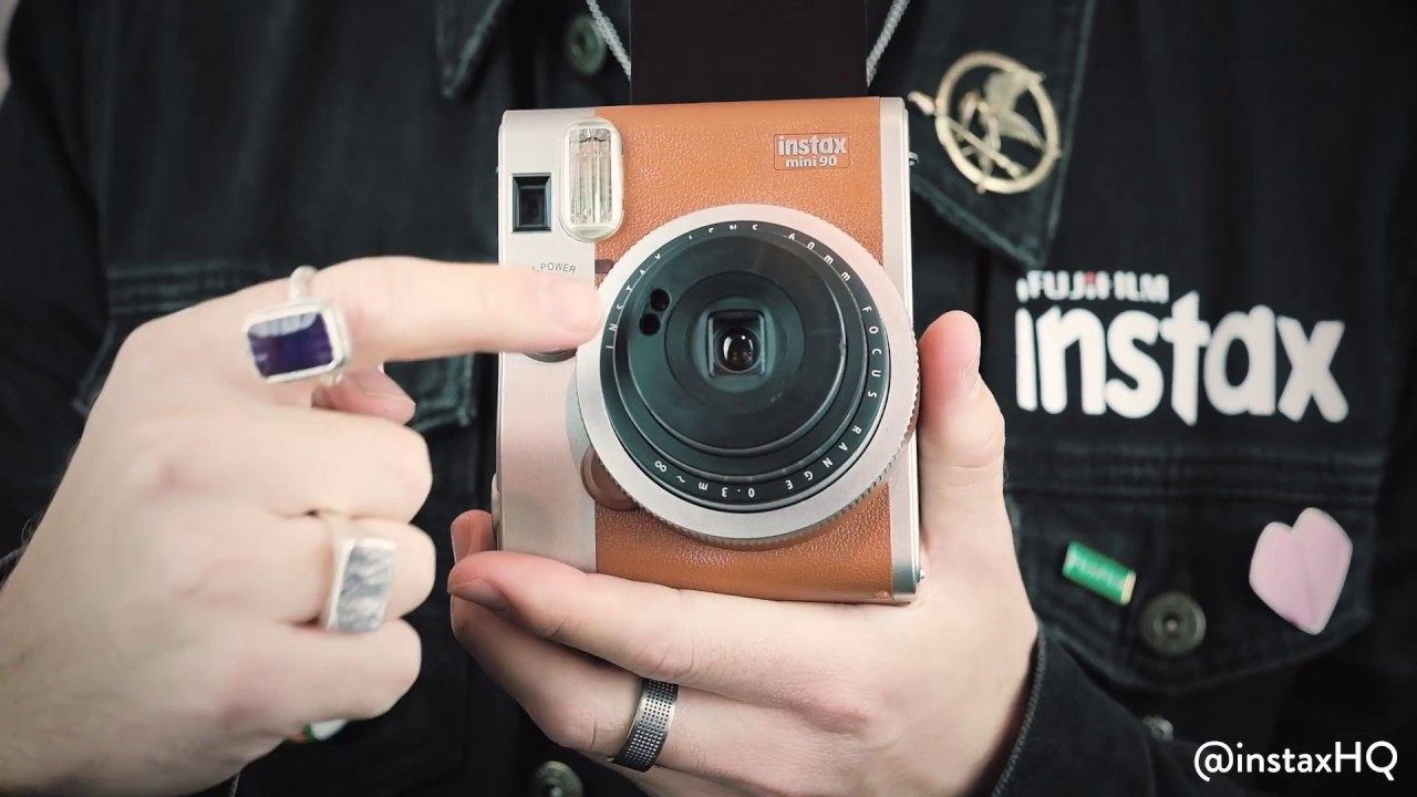 How to Take Selfies with the Instax Mini 90