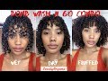 Bomb No Gel Wash n Go Combo | Type 3 Fine Hair | LovelyBryana