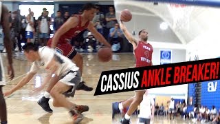 Cassius Stanley Ends AAU Game w/ Ankle Breaker & Bangout! Russell Westbrooks WHY NOT V Coastal Elite
