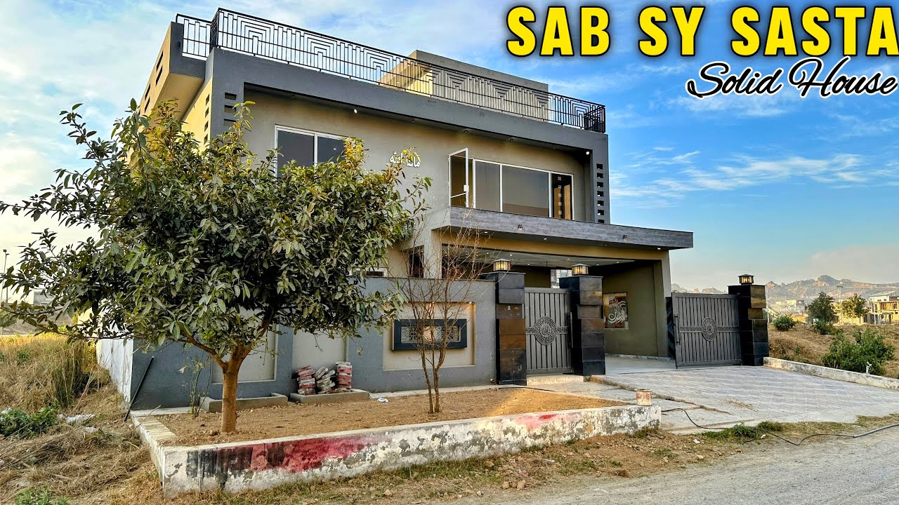 MOST DEMANDING 1 Kanal Affordable Price House For Sale in B-17 Islamabad
