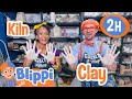 Blippi &amp; Meekah&#39;s Muddy Pottery! | Animals for Kids | Animal Cartoons | Funny Cartoons