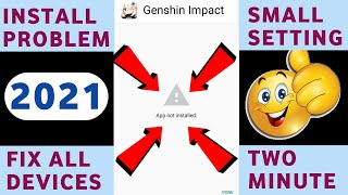 How to fix genshin Impact app not installed problem | tap tap android screenshot 3