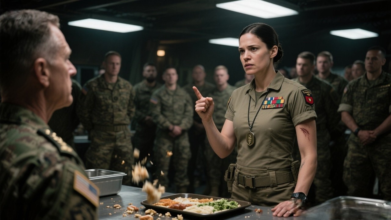 Обычный повар на базе — пока не отказалась выполнить приказ генерала, доказав, что она командир с...