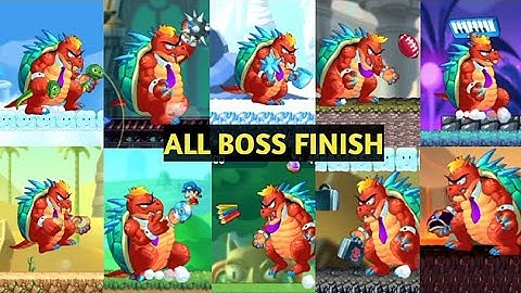 Super Machino All Boss Finish