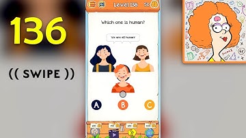 Braindom 2 Level 136 - Which one is human?