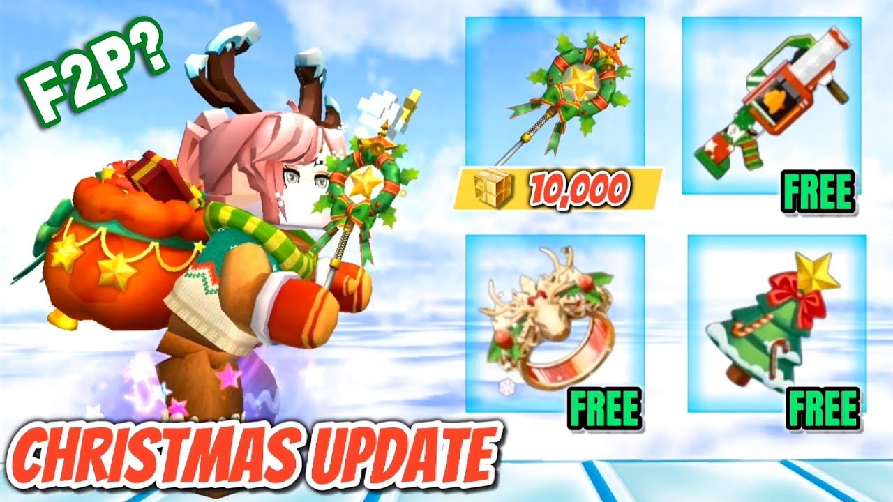 Getting *CHRISTMAS WAND* And Everything in Skyblock! FREE?