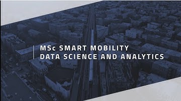 Master in Urban Mobility - Smart Mobility Data Science and Analytics