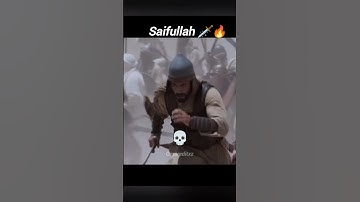 Khalid bin Waleed The sword of ALLAH 🗡️🔥 #shorts