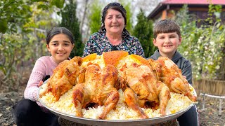 Grandma's Unique Chicken Pilaf Recipe: Everyone is Talking About This Flavor!