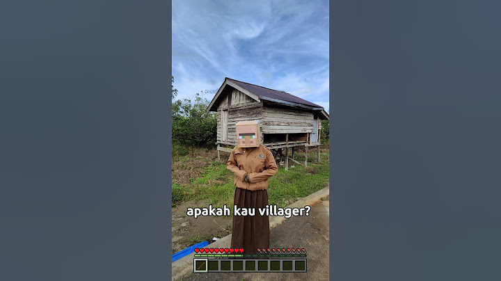Is this what VILLAGER is like in the real world #Shorts