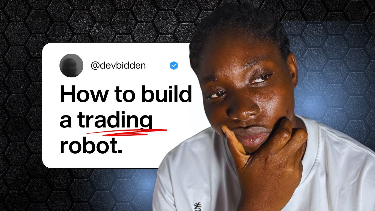 Build Your First Trading Bot - Part 1 - YouTube
