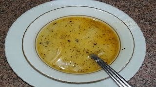 Dahiyane Lokanta Tarzı Tavuk Çorbası Tarifi, Nasıl Yapılır ( Chicken soup )