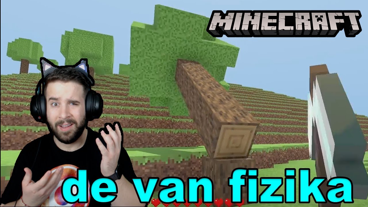 MINECRAFT de van FIZIKA 😂 | a ROSSZ MINECRAFT