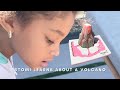 Travis Scott Teaches a Volcano to Stormi