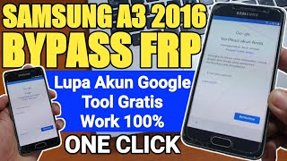 Cara Bypass Frp Samsung Galaxy A3 2016 SM-A310F Lupa Akun Google Tool Gratis