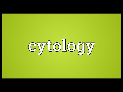 Cytology Meaning