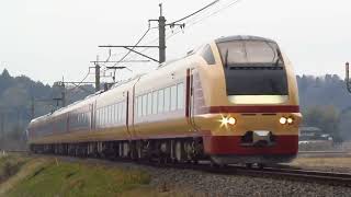 E653系 国鉄特急色 成田山初詣臨時列車 走行動画。(安食～下総松崎 間)