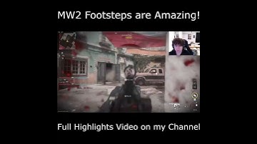MW2 Footsteps are Amazingly Accurate!