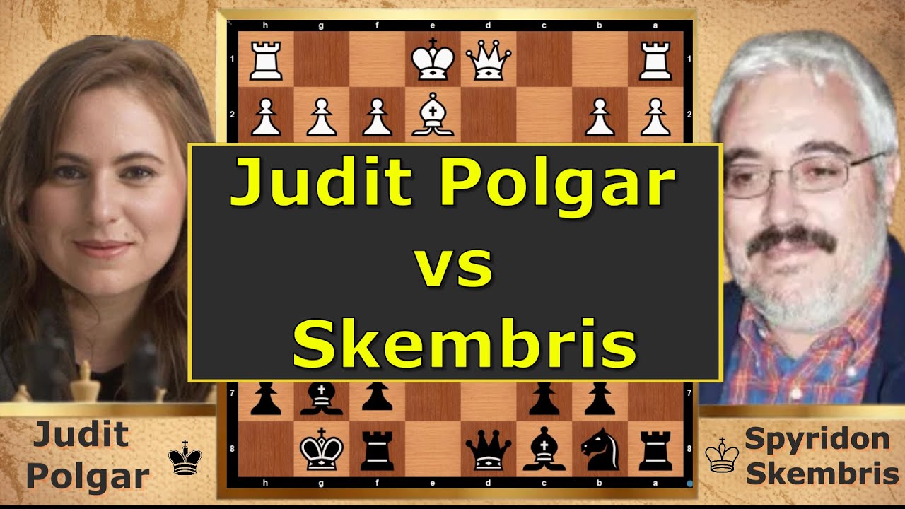 JUDIT POLGAR vs SPYRIDON SKEMBRIS – Teen Polgar Destroys the KID! ♟🔥 