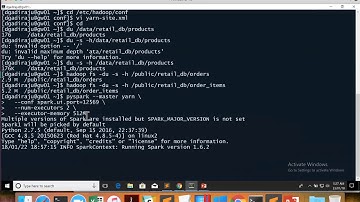 44 Apache Spark Core APIs - Get daily revenue per product - Launching pyspark