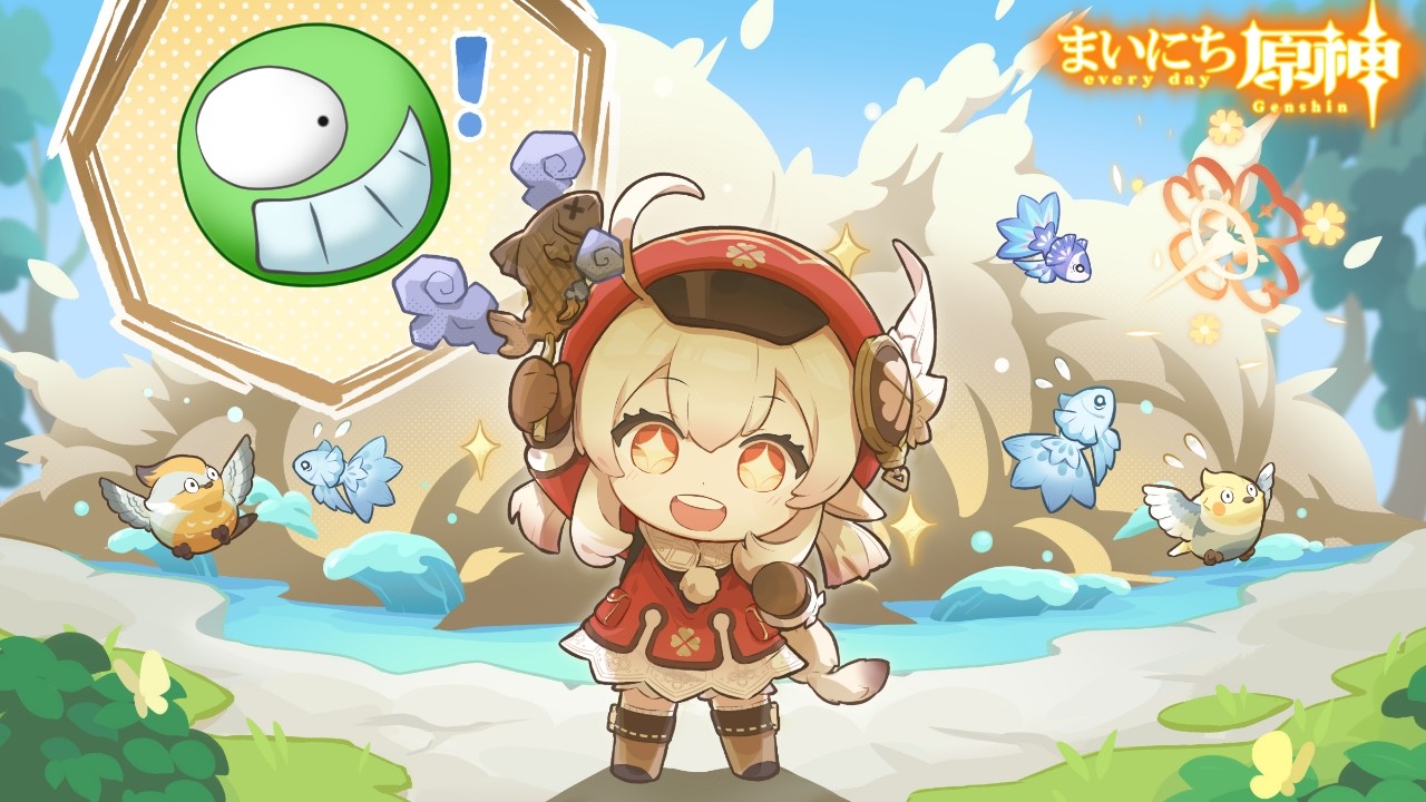 まいにち原神✦爆弾少女といっしょに迷子