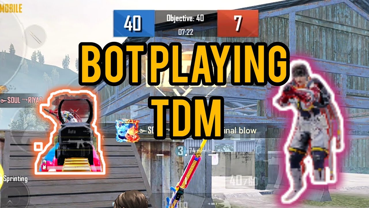 ️PUBG MOBILE Full Bot PlayING😅 IN TDM MACHI GAME PLAYING PUBG VIDEO# ...