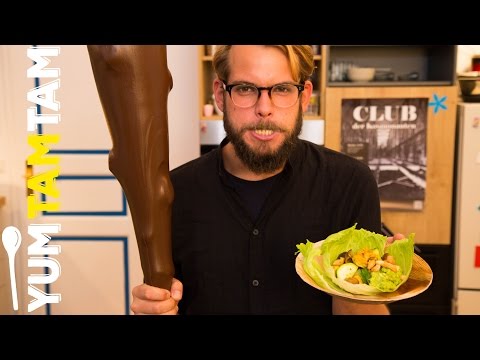 Video: Schütteln Sie Die Dinge Mit Diesen Erschwinglichen Kichererbsen-Taco-Salat-Wraps