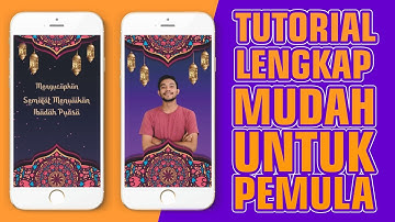 Membuat Video Ucapan Ramadhan Puasa Story WA Dengan Mudah | Download Template FREE PPT Power Point