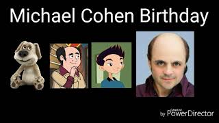 Michael Cohen Birthday