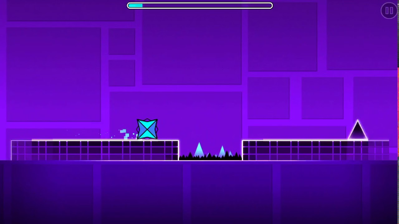 01 STEREO MADNESS Geometry Dash First Level YouTube 01 stereo madness geometry dash first level youtube