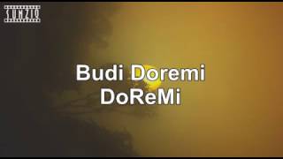 Video thumbnail of "Budi Doremi - DoReMi (Karaoke Version + Lyrics) No Vocal #sunziq"