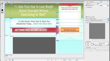 How To Edit Your Squeezepage In Photoshop - Part 1