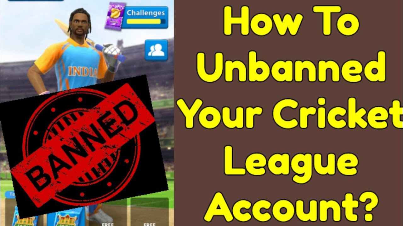 How to Unbanned 🔓 of Cricket League Game using Smart Tricks 😱