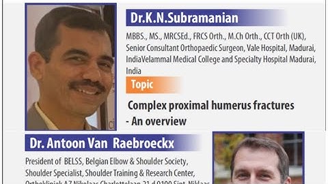 TNOA Proximal Humerus Fractures - Masterclass