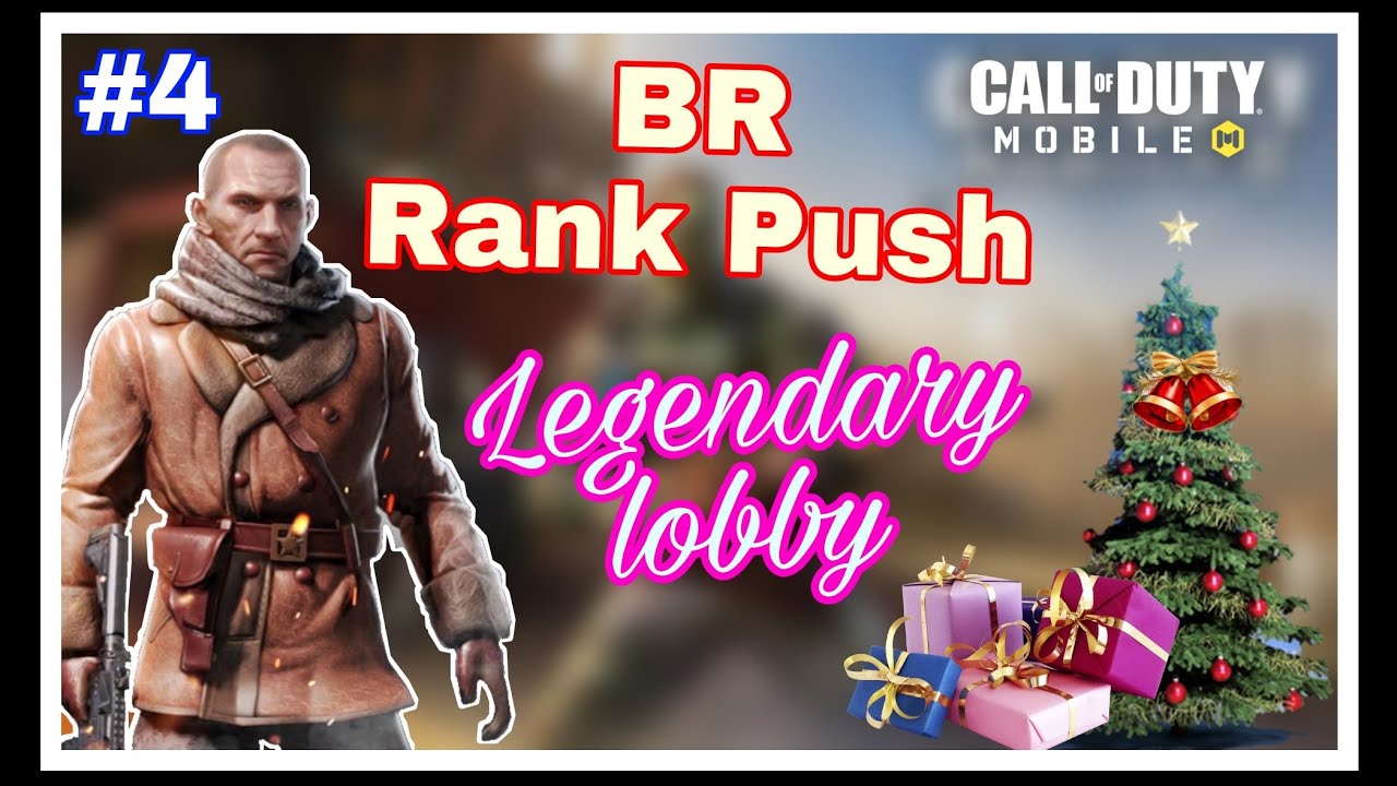 BR Rank pushing in Legendary Lobby | COD Mobile gameplay | Red chilli live