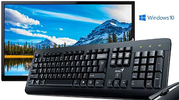 ¿Cómo volver a la pantalla normal de mi pc windows 10 con teclado?