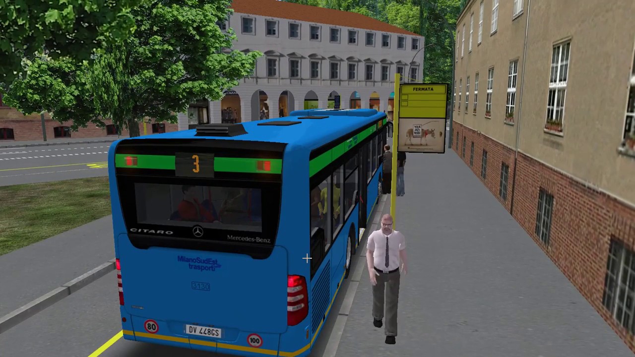 OMSI 2 • Mappa Merino • Mercedes-Benz O530 Facelift • AGI Milano Sud-Est Trasporti